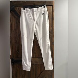 Under Armour Men's White Baseball Pants